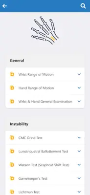 Orthopedic Special Tests android App screenshot 10