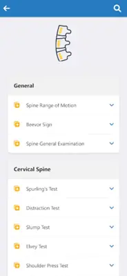 Orthopedic Special Tests android App screenshot 8